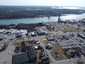 129-137 Main St, Bourne, MA - aerial  map view