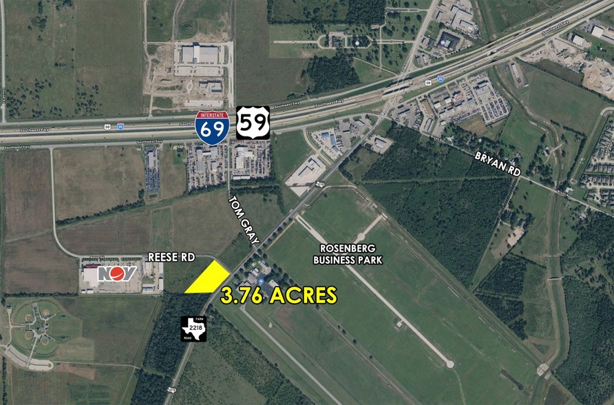 FM 2218 & Reese Rd, Rosenberg, TX for sale - Primary Photo - Image 1 of 1