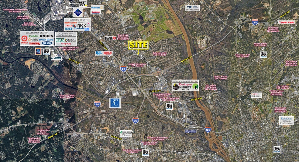 3055 Broad River Rd, Columbia, SC for lease - Aerial - Image 1 of 5