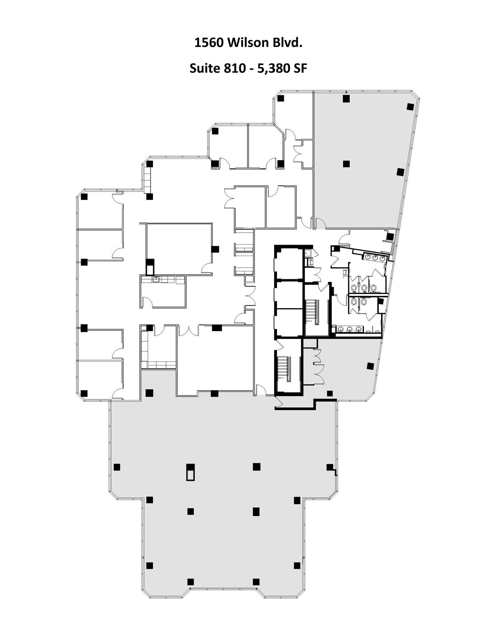 1560 Wilson Blvd, Arlington, VA for lease Site Plan- Image 1 of 2