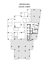 1560 Wilson Blvd, Arlington, VA for lease Site Plan- Image 1 of 2