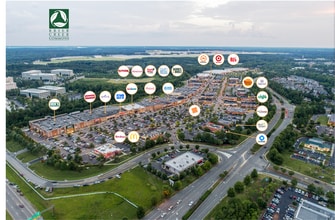 8001-8651 Brier Creek Pky, Raleigh, NC - AERIAL  map view - Image1