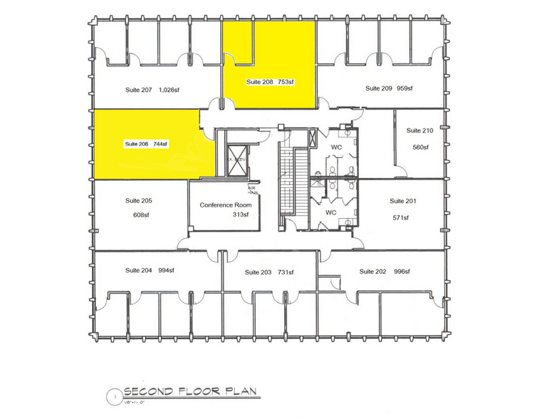 2009 Summer St, Stamford, CT for lease - Floor Plan - Image 2 of 12