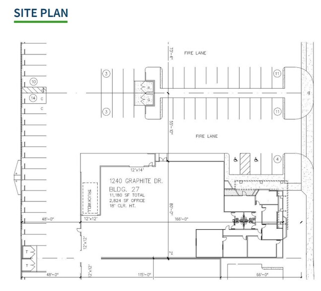 1240 Graphite Dr, Corona, CA for lease - Site Plan - Image 2 of 2