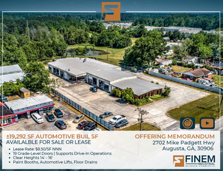 More details for 2702 Mike Padgett Hwy, Augusta, GA - Retail for Sale