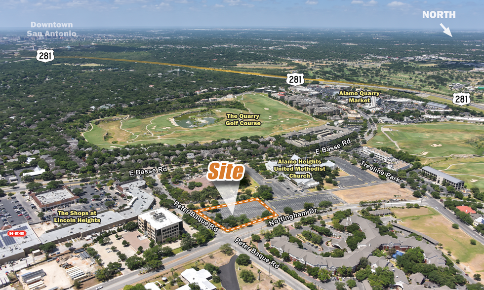 SWC of Peter Baque Rd and Nottingham Place, San Antonio, TX for sale - Building Photo - Image 1 of 1