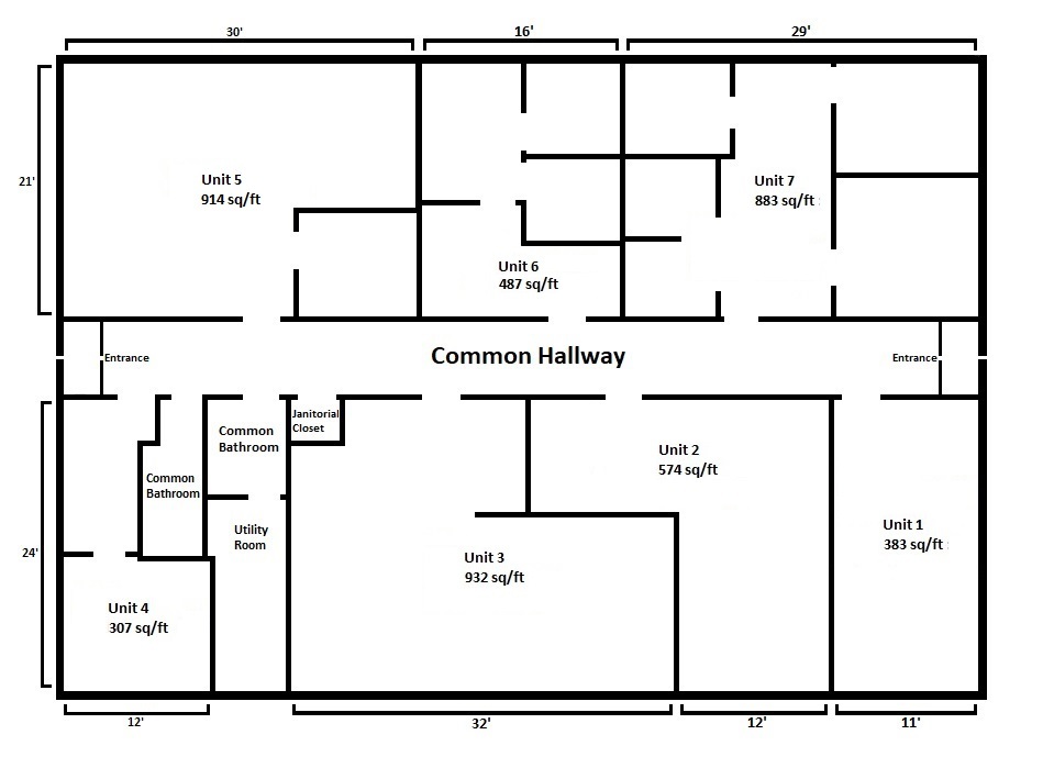 216 E Main St E, Albert Lea, MN for lease Floor Plan- Image 1 of 1