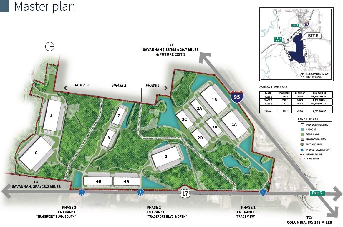 Unnamed Rd, Hardeeville, SC for lease Site Plan- Image 1 of 2
