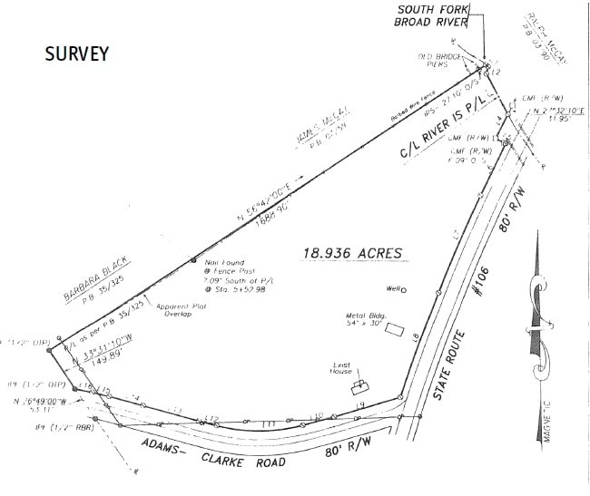 Hwy 106, Hull, GA for sale - Plat Map - Image 1 of 1