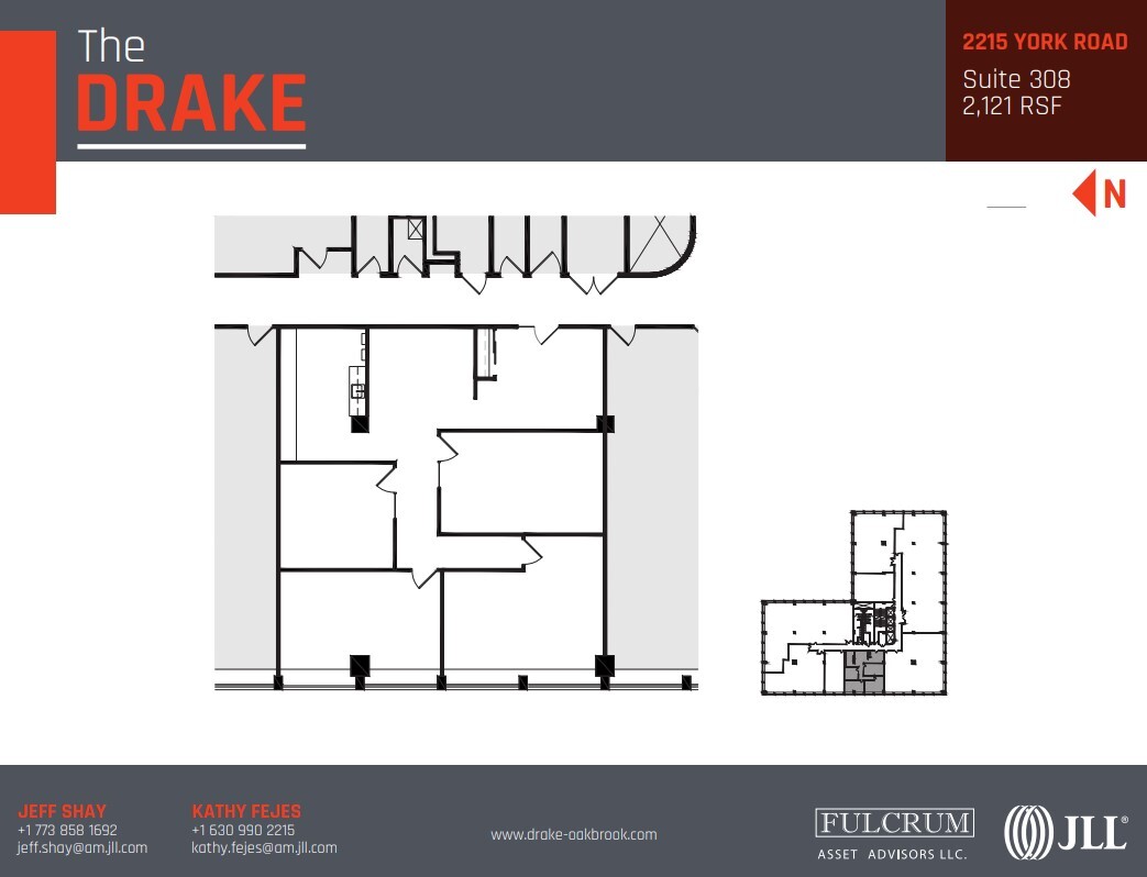 2211-2215 S York Rd, Oak Brook, IL for lease Floor Plan- Image 1 of 1