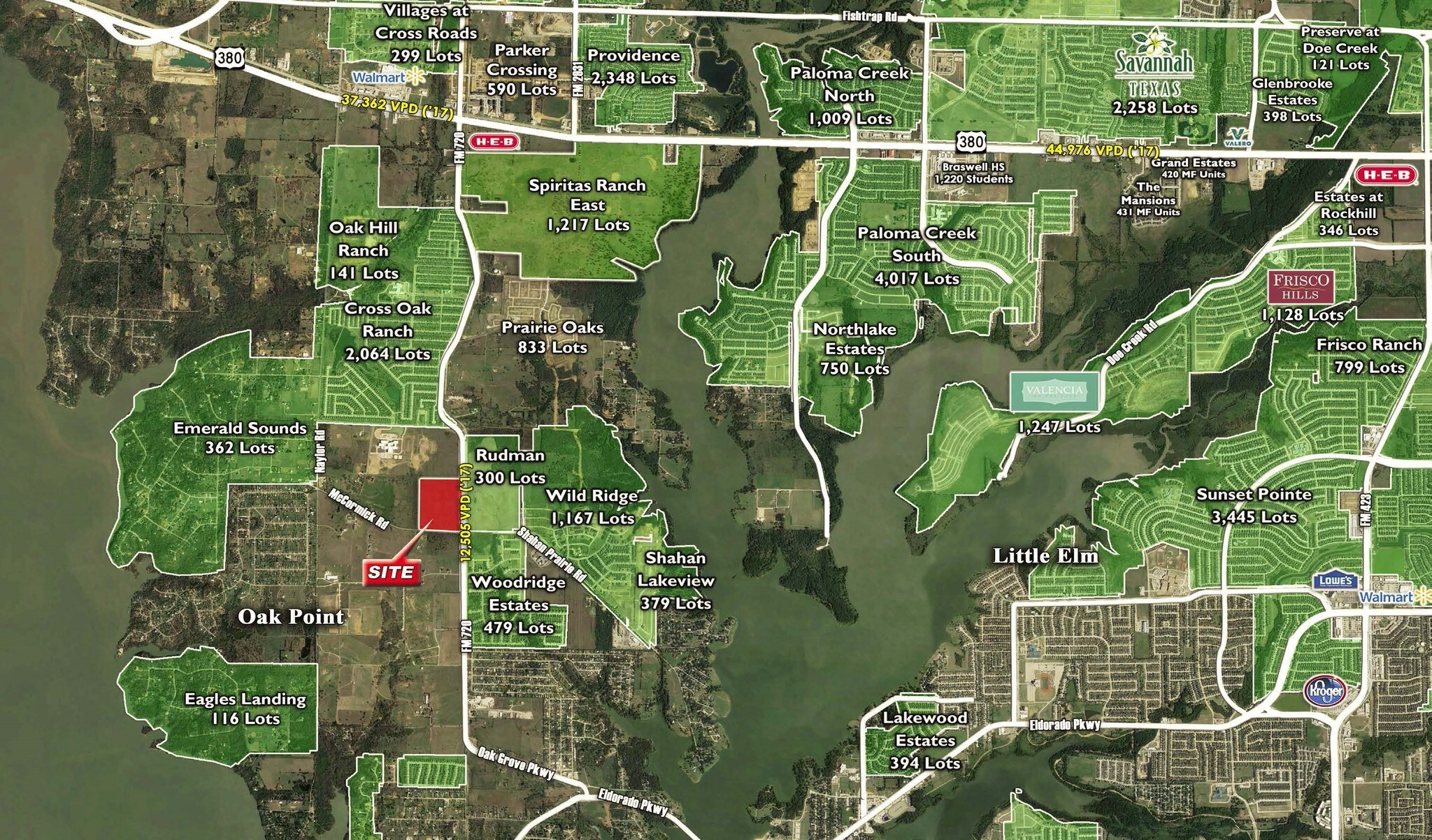 Fm 720, Oak Point, TX 75068 NWC FM 720 & McCormick Road