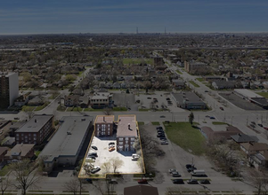 1250 Ouellette Av, Windsor, ON - aerial  map view