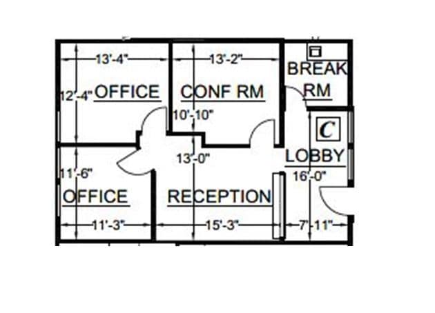610 Auburn Ravine Rd, Auburn, CA for lease - Floor Plan - Image 2 of 6