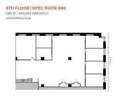 1850 M St NW, Washington, DC for lease Floor Plan- Image 2 of 3