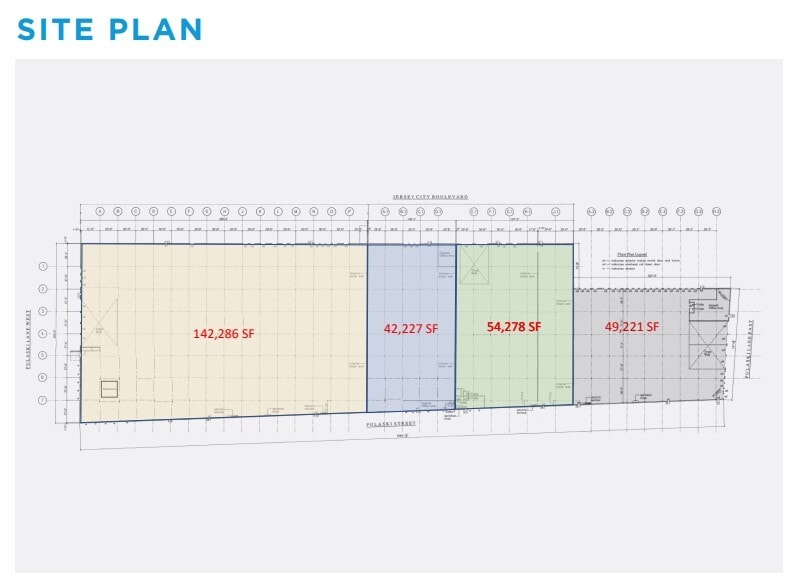 100 Pulaski St, Bayonne, NJ for lease Site Plan- Image 1 of 1
