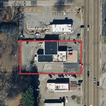 4561 Elvis Presley Blvd, Memphis, TN - AERIAL map view