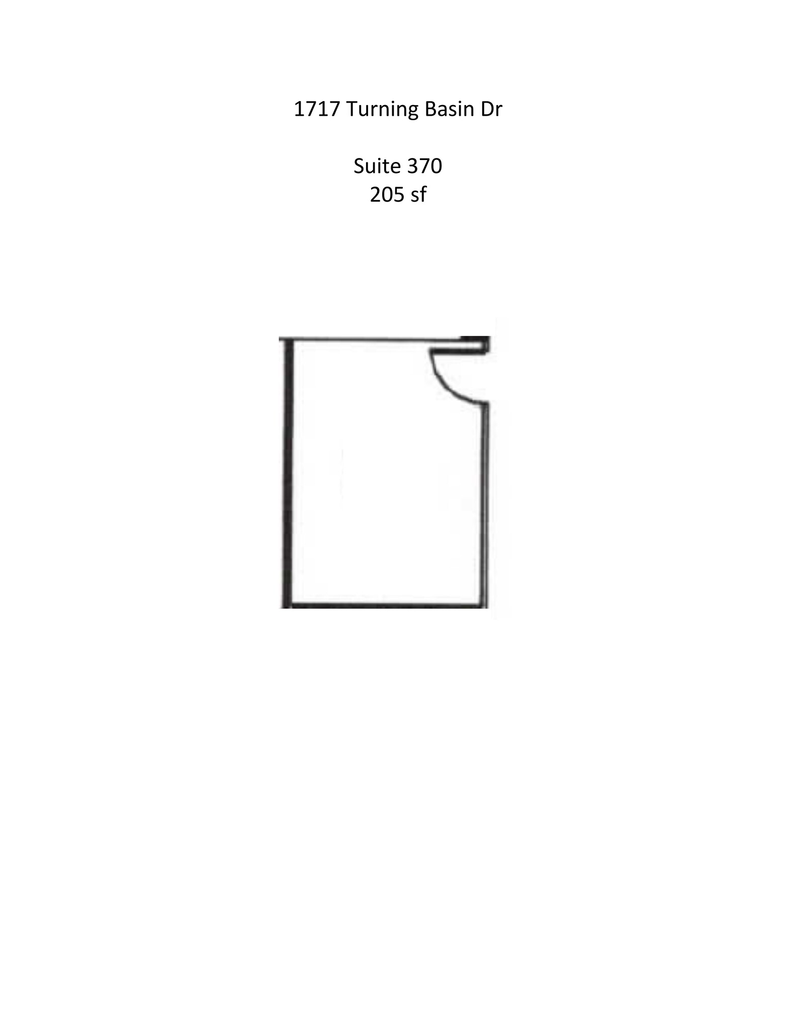 1717 Turning Basin Dr, Houston, TX for lease Site Plan- Image 1 of 1