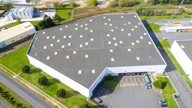 Ormes - Aerial map view
