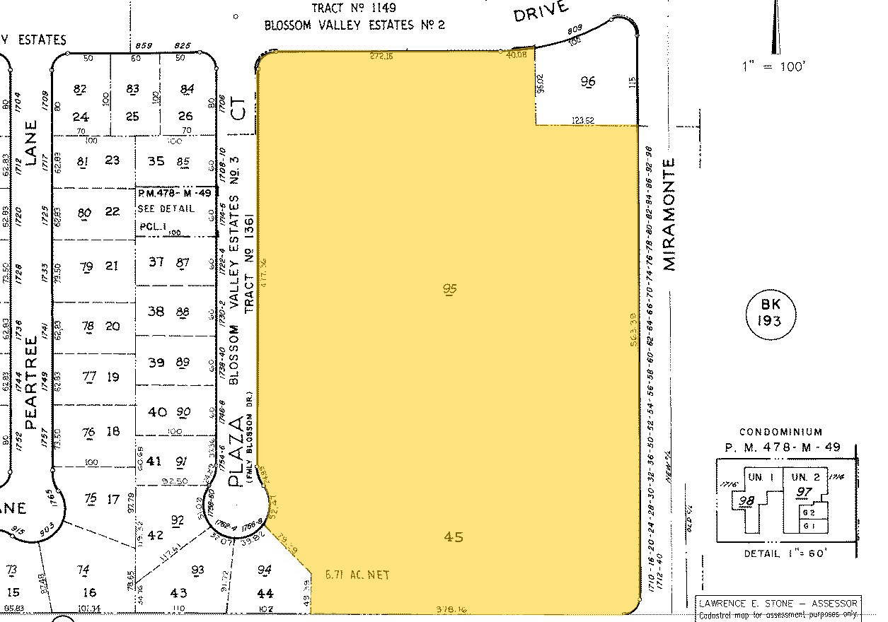 809 Cuesta Dr, Mountain View, CA for sale Plat Map- Image 1 of 1