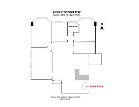 2000 P St NW, Washington, DC for lease Site Plan- Image 1 of 1