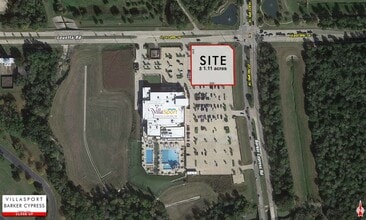 SWC Barker Cypress Rd. & Jarvis Rd, Cypress, TX - AERIAL  map view