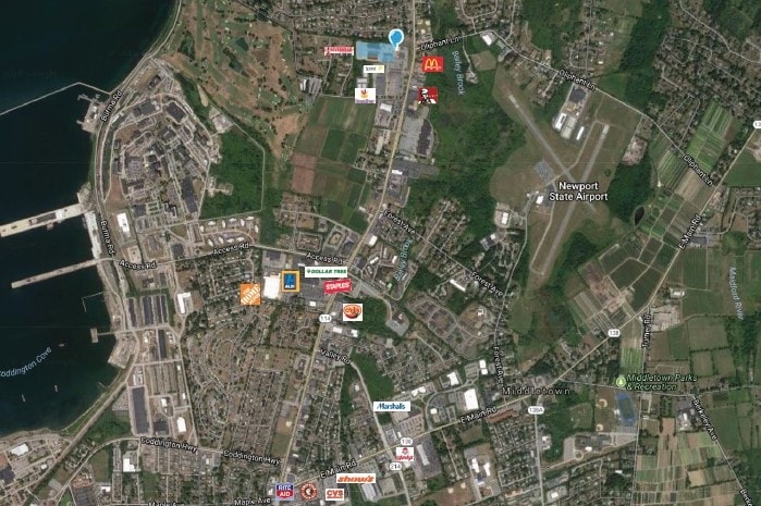 1400 W Main Rd, Middletown, RI for sale - Aerial - Image 1 of 1