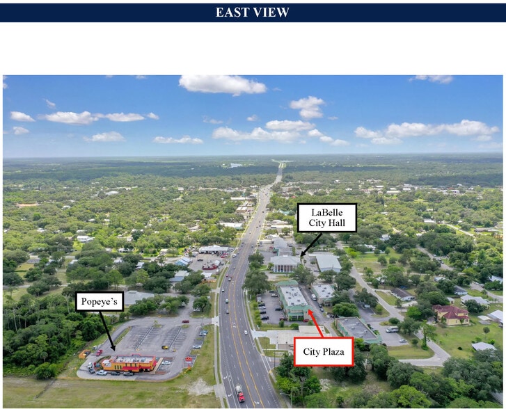 505 W Hickpochee Ave, LaBelle, FL for lease - Aerial - Image 2 of 5
