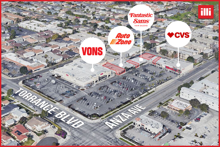 4625-4705 Torrance Blvd, Torrance, CA for lease - Aerial - Image 1 of 10