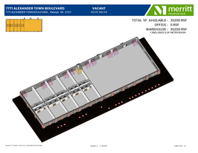 7740 Alexander Town Blvd, Raleigh, NC for lease Floor Plan- Image 1 of 5