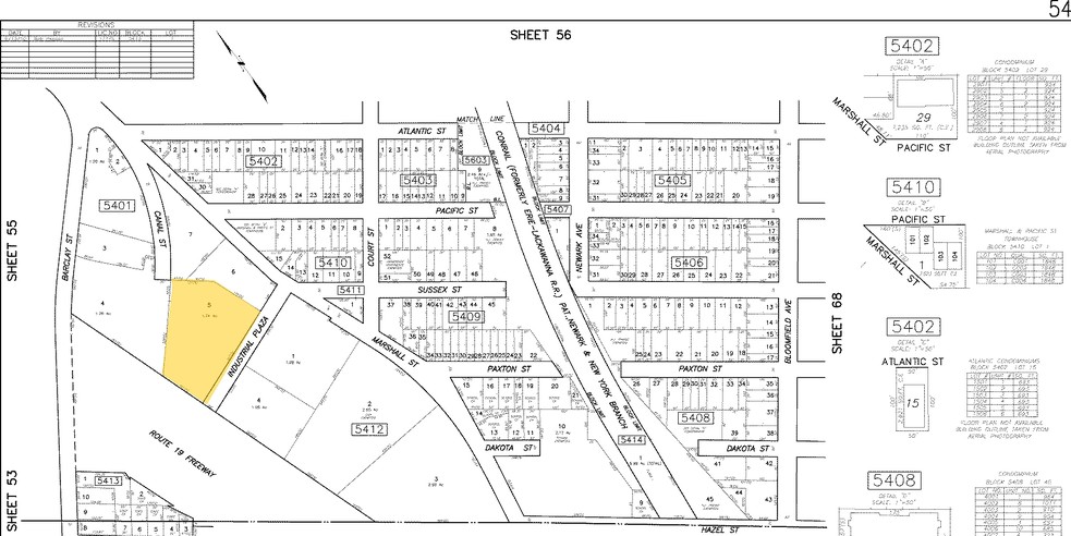 1 Industrial Plz, Paterson, NJ for sale - Plat Map - Image 3 of 3