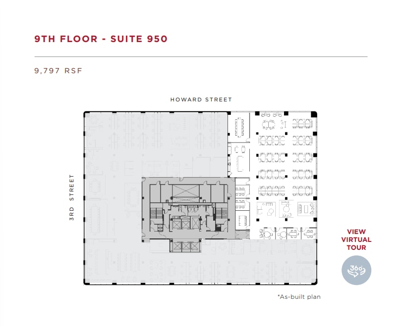 201 Third St, San Francisco, CA for lease Floor Plan- Image 1 of 1