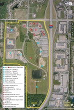 6510 Telecom Dr, Indianapolis, IN - aerial  map view