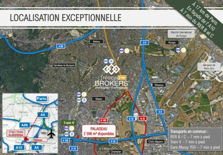 Industrial in Palaiseau for lease - Building Photo - Image 2 of 4