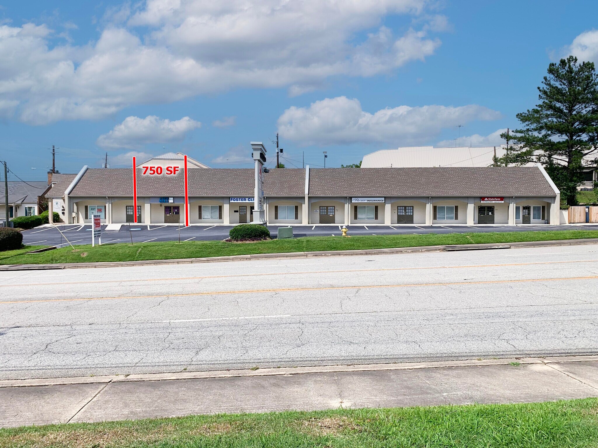 3309-3329 Northside Dr, Macon-Bibb, GA for lease Building Photo- Image 1 of 7