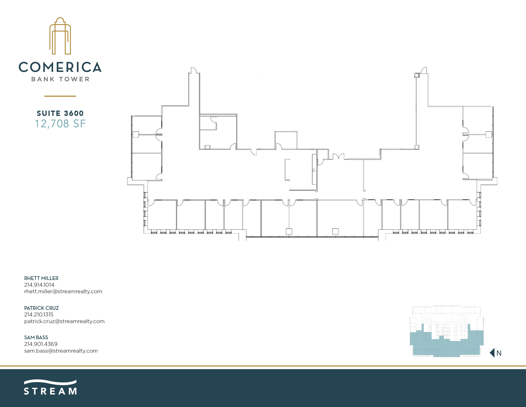 1717 Main St, Dallas, TX for lease Floor Plan- Image 1 of 1