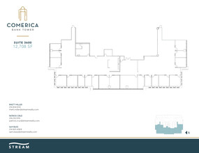 1717 Main St, Dallas, TX for lease Floor Plan- Image 1 of 1