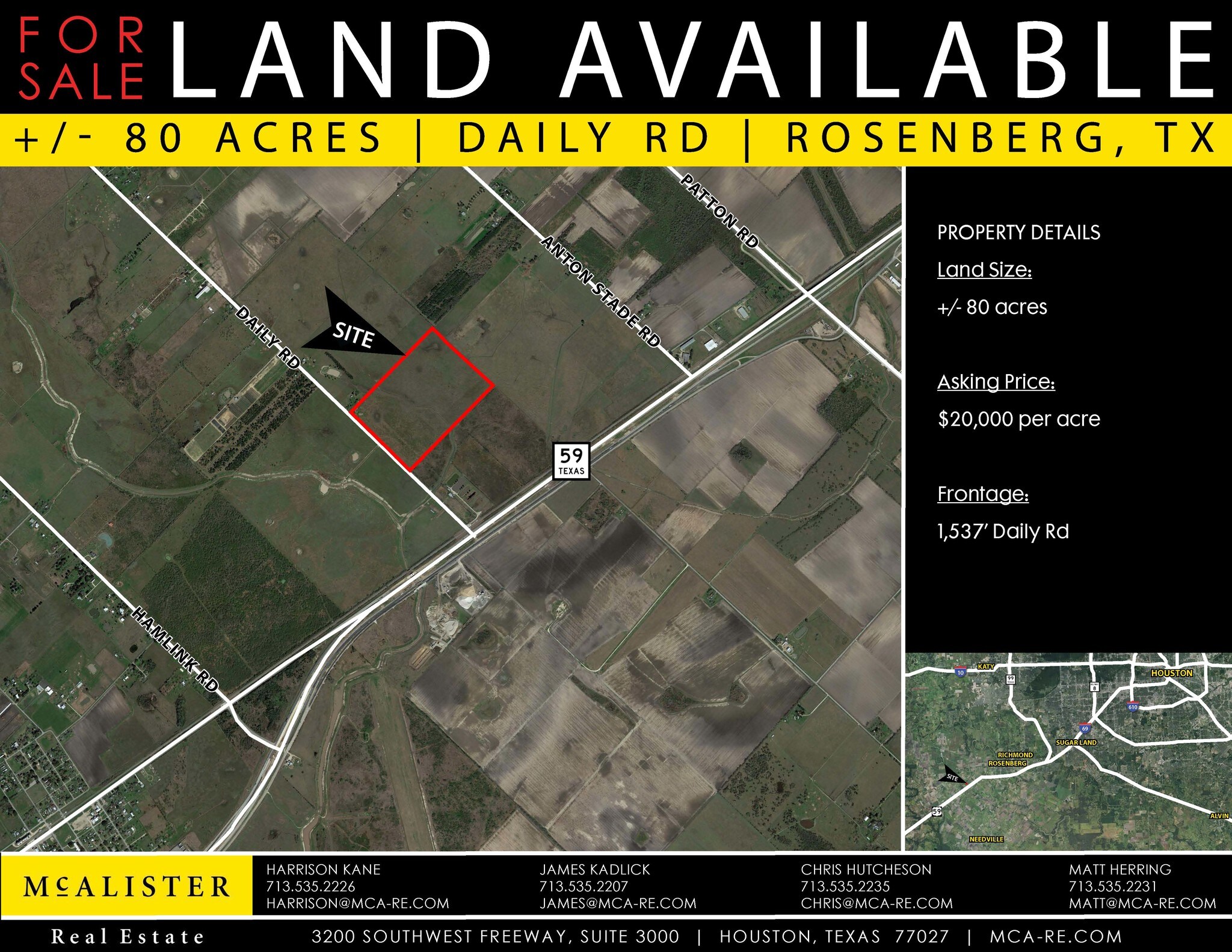 Daily Rd US 59, Rosenberg, TX 77471