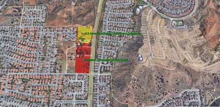 28769 Lake St, Lake Elsinore, CA - aerial  map view