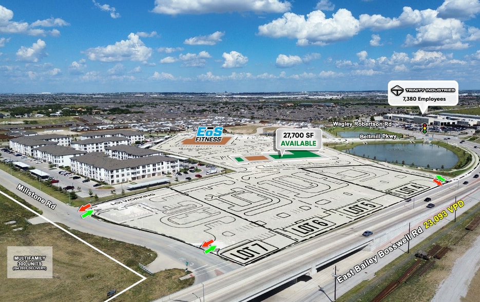 NEC E Bailey Boswell Rd & Millstone rd, Saginaw, TX for lease - Building Photo - Image 3 of 3