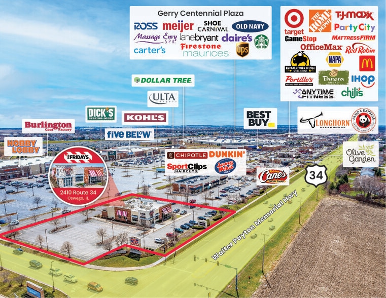 2410 Route 34, Oswego, IL for lease - Building Photo - Image 3 of 6