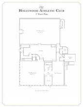 6525 W Sunset Blvd, Los Angeles, CA for lease Floor Plan- Image 1 of 2