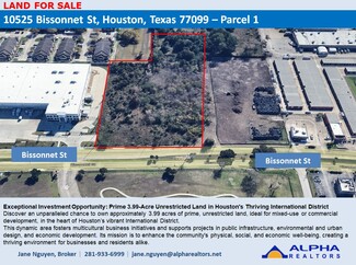 More details for 10525 Bissonnet St, Houston, TX - Land for Sale