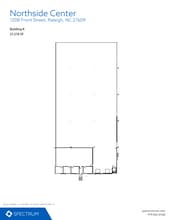 1208-1228 Front St, Raleigh, NC for lease Floor Plan- Image 1 of 1
