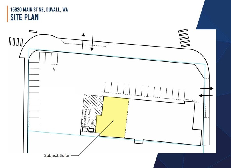 15802-15820 NE Main St, Duvall, WA for lease - Site Plan - Image 3 of 4