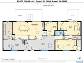 4651 Roswell Rd NE, Atlanta, GA for lease Floor Plan- Image 1 of 6