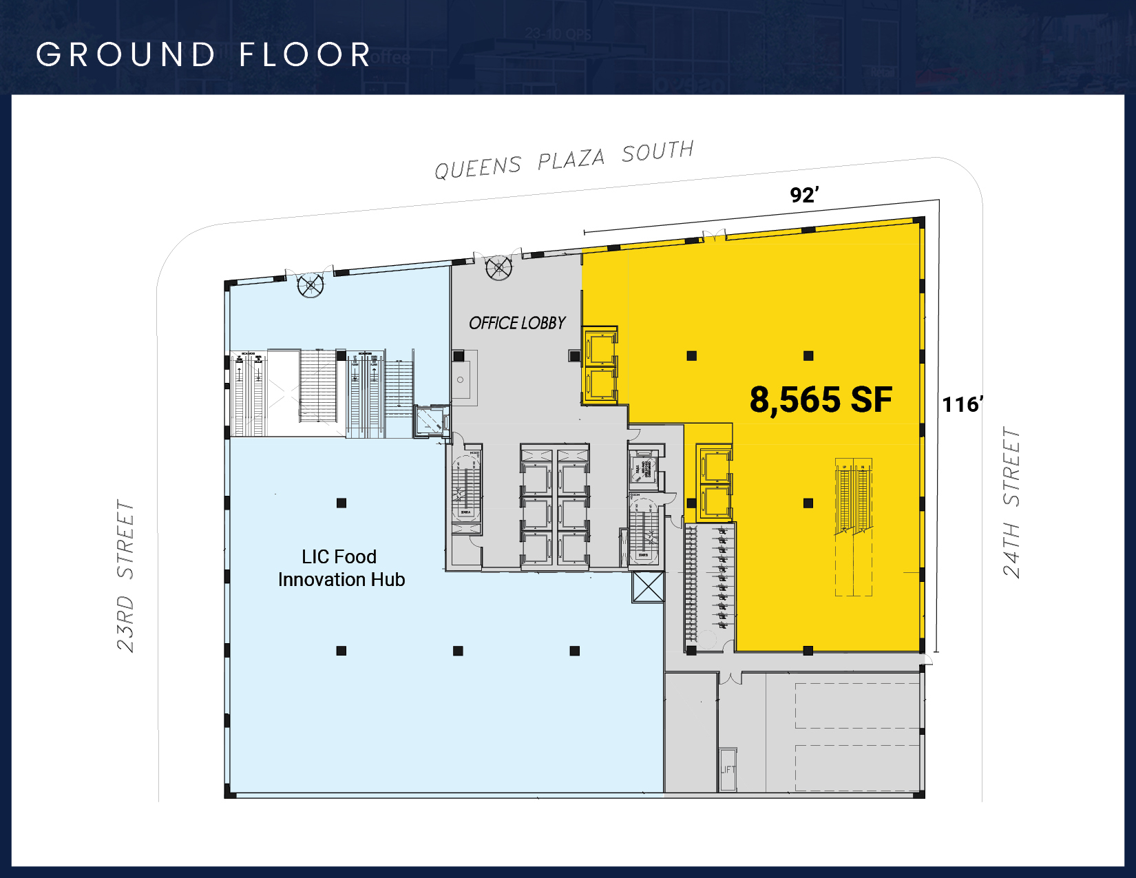 Retail in Long Island City, NY for lease Floor Plan- Image 1 of 1