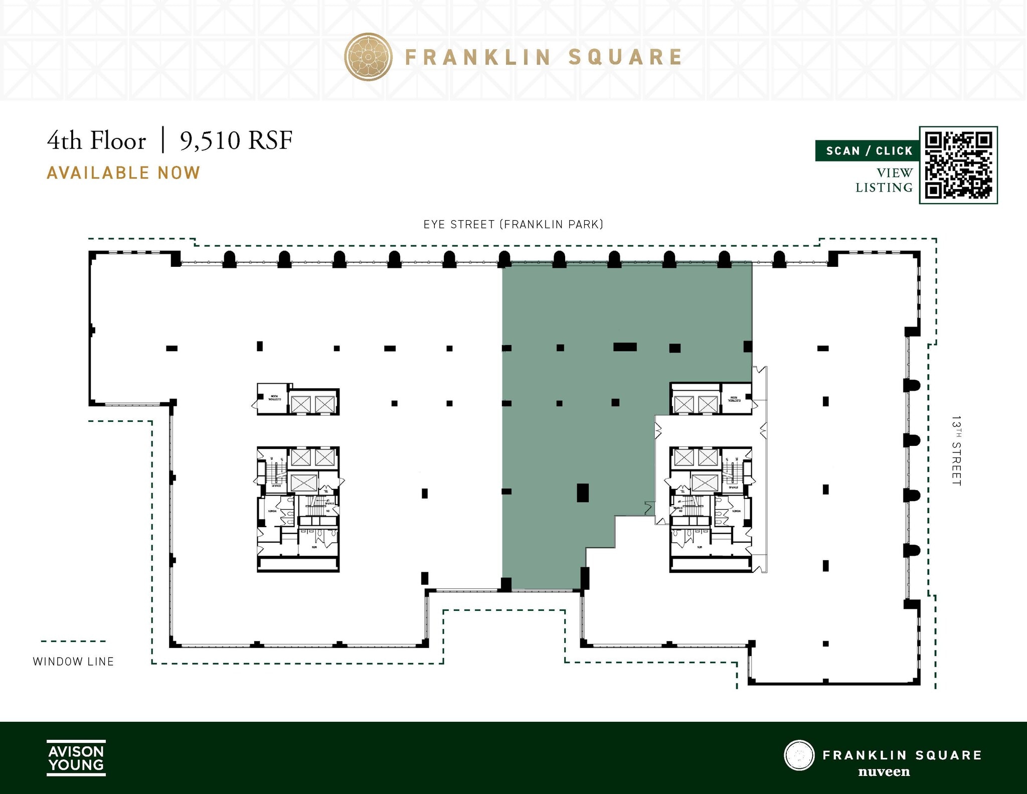 1300 I St NW, Washington, DC for lease Floor Plan- Image 1 of 3