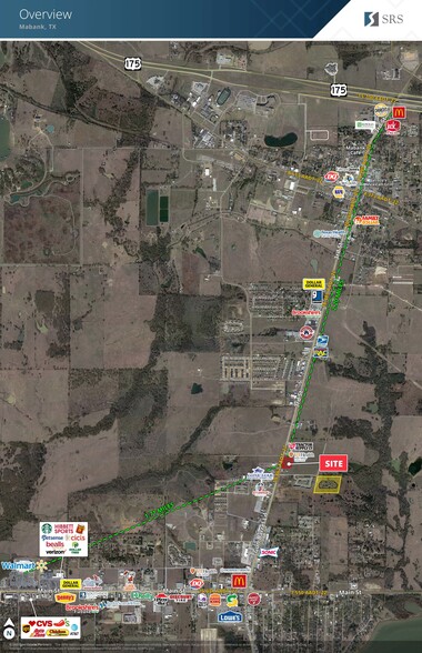 NEQ Gun Barrel Ln, Mabank, TX for lease - Aerial - Image 1 of 2