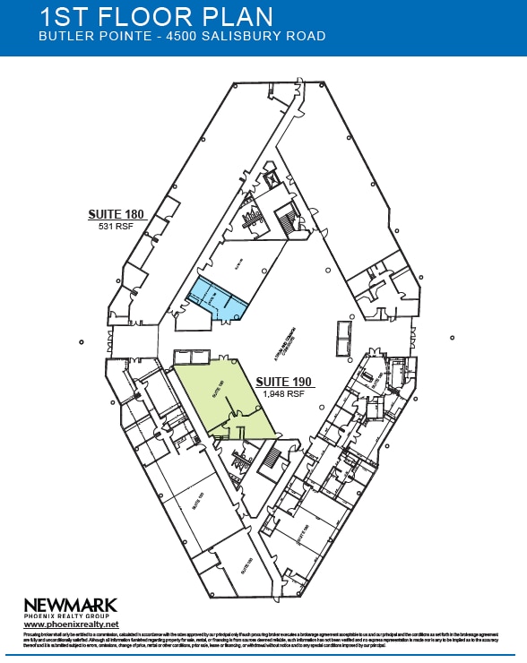 4500 Salisbury Rd, Jacksonville, FL for lease Floor Plan- Image 1 of 1