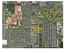 18510 Green Land Way, Houston, TX - AERIAL  map view